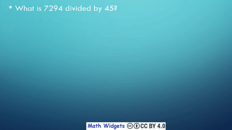 long division